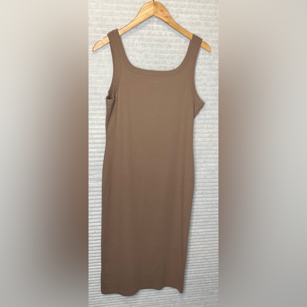 Madewell Tan Sleeveless Dress - Picture 4 of 10